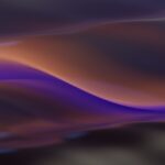 Dark waves of glass